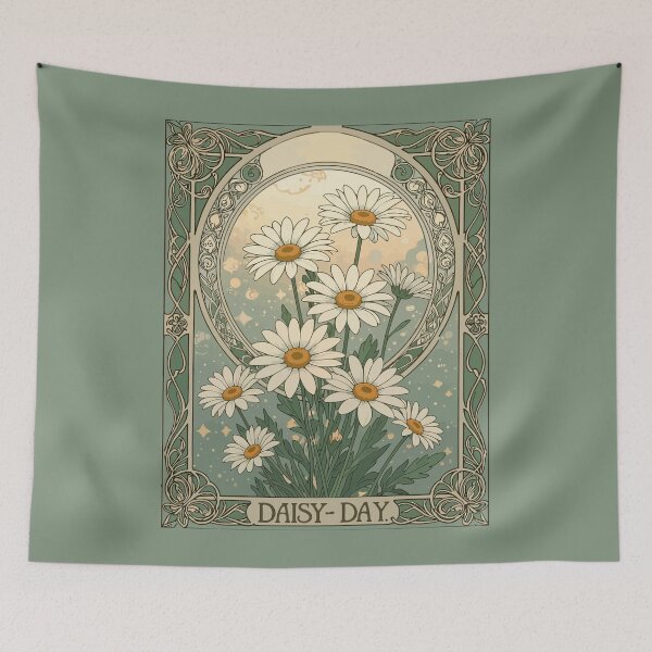 Item preview, Daisy Day Birth Month Flower Motif designed and sold by taiche.
