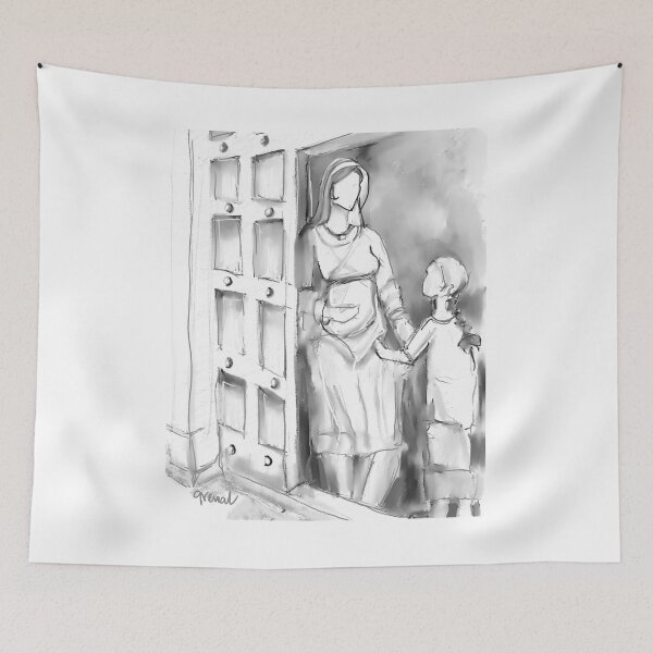 Item preview, Punjabi Women 2 designed and sold by Sukhpal Grewal Ethnic Art.