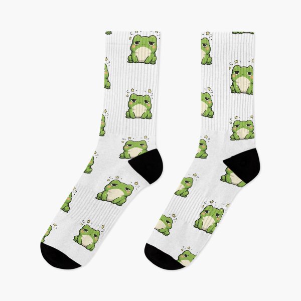 Item preview, Soft frog with existential thoughts designed and sold by FroggyOnly.