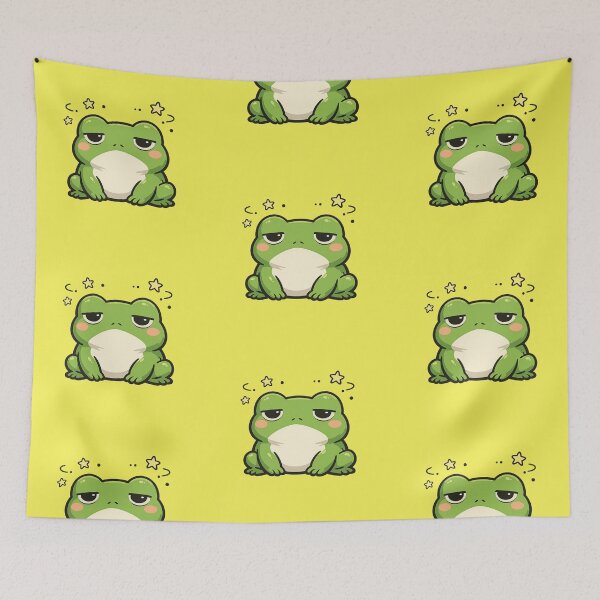 Item preview, Soft frog with existential thoughts designed and sold by FroggyOnly.