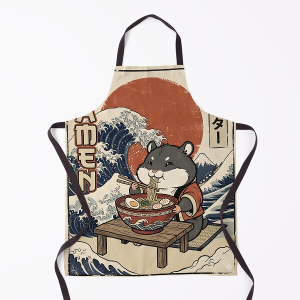 Item preview, Cozy Hamster Ramen Vintage Japanese Vibes Retro Charm designed and sold by Jokerstyle.