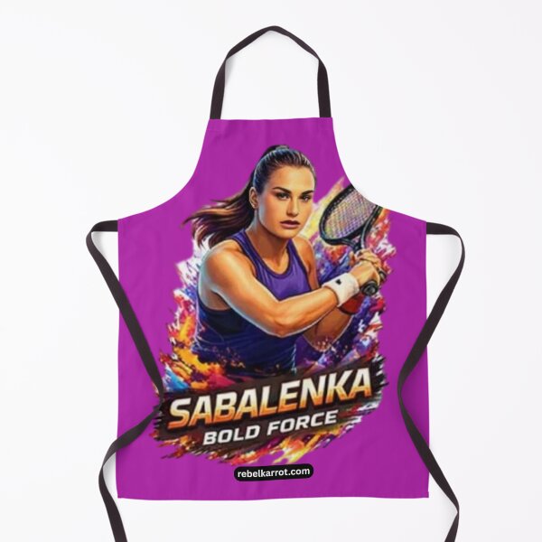 Item preview, Aryna Sabalenka Tennis Shirt – WTA Power Player | Women’s Tennis Graphic Tee | Court Elite Series designed and sold by RebelKarrot.