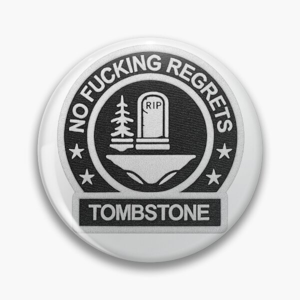 Item preview, BF6 Inspired 'Don't Look Back' Tombstone Uniform Patch designed and sold by Sellcooldesigns.