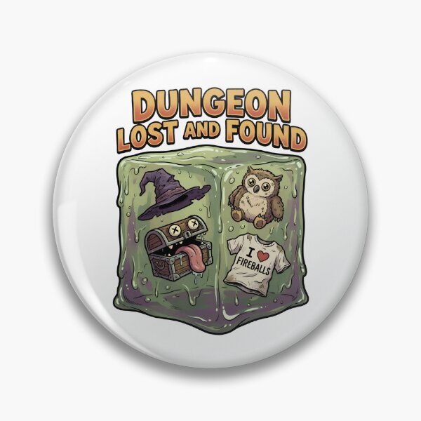Item preview, Dungeon Lost And Found Green Gelatinous Goo Monster designed and sold by Fenay Designs.