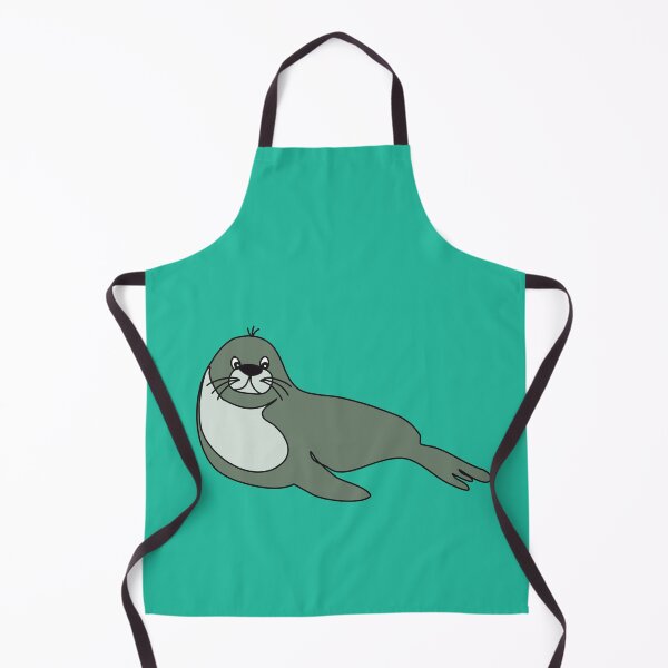 Item preview, Walrus, Adorable Animals Series Handdrawn Minimalist Illustration designed and sold by SWSandraWechner.