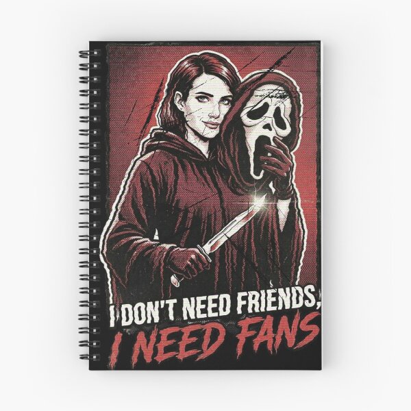 Item preview, I Don’t Need Friends, I Need Fans - SCRE4M designed and sold by codeEapparel.