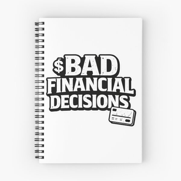 Item preview, Bad Financial Decisions Shirt Funny Money Humor Tee Broke Humor T-Shirt Sarcastic Finance Joke Budget Life Gift designed and sold by UrbanCanvvas.
