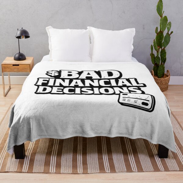 Item preview, Bad Financial Decisions Shirt Funny Money Humor Tee Broke Humor T-Shirt Sarcastic Finance Joke Budget Life Gift designed and sold by UrbanCanvvas.