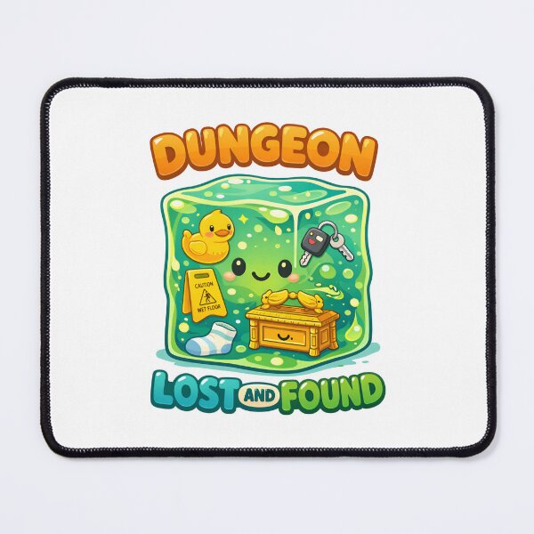 Item preview, Dungeon Lost And Found Wet Floor Gelatinous Cube RPG designed and sold by Fenay Designs.
