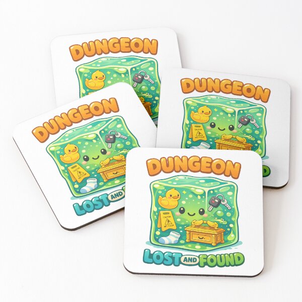 Item preview, Dungeon Lost And Found Wet Floor Gelatinous Cube RPG designed and sold by Fenay Designs.