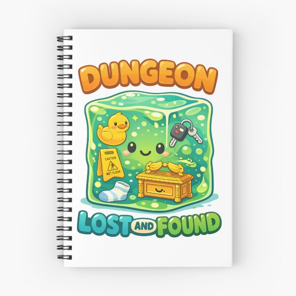 Item preview, Dungeon Lost And Found Wet Floor Gelatinous Cube RPG designed and sold by Fenay Designs.