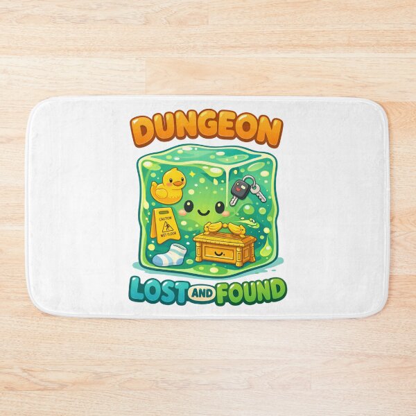 Item preview, Dungeon Lost And Found Wet Floor Gelatinous Cube RPG designed and sold by Fenay Designs.