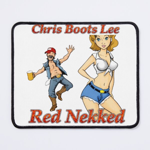 Item preview, Chris Boots lee - Red Nekked designed and sold by Lone Wolf Designs .