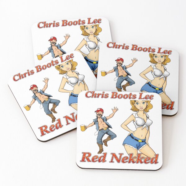 Item preview, Chris Boots lee - Red Nekked designed and sold by Lone Wolf Designs .