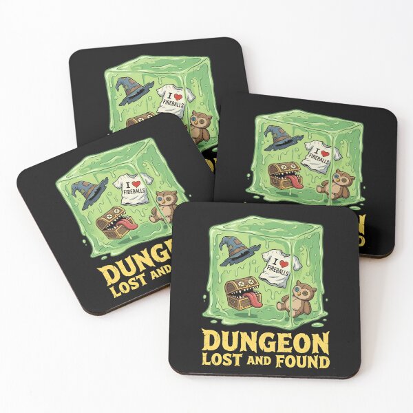 Item preview, Dungeon Lost And Found I Love Fireballs Gelatinous Cube designed and sold by Fenay Designs.