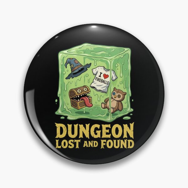 Item preview, Dungeon Lost And Found I Love Fireballs Gelatinous Cube designed and sold by Fenay Designs.