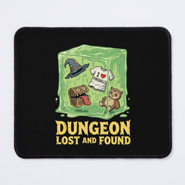Item preview, Dungeon Lost And Found I Love Fireballs Gelatinous Cube designed and sold by Fenay Designs.