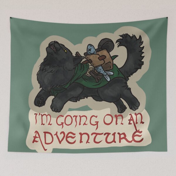 Item preview, Im going on an adventure  designed and sold by Made-by-Anxiety.