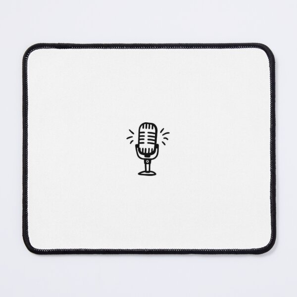 Item preview, Classic microphone doodle designed and sold by emberbliss.