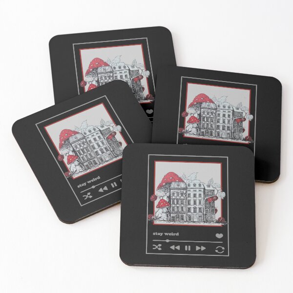 Item preview, Stay Weird - Surreal Music Player Aesthetic Sketch  designed and sold by SKETCHYANDGRAPHIC.