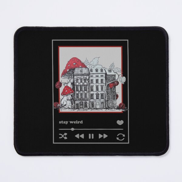 Item preview, Stay Weird - Surreal Music Player Aesthetic Sketch  designed and sold by SKETCHYANDGRAPHIC.