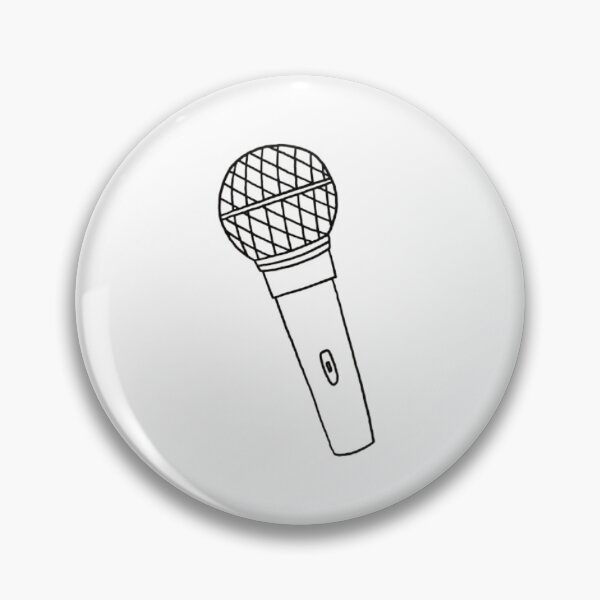 Item preview, Microphone Picture Doodle designed and sold by emberbliss.