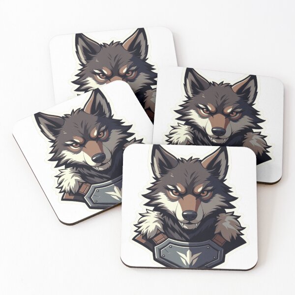 Item preview, Wolf Warrior – Battle Royale Tactical Gaming Sticker Design designed and sold by Berouita studio .