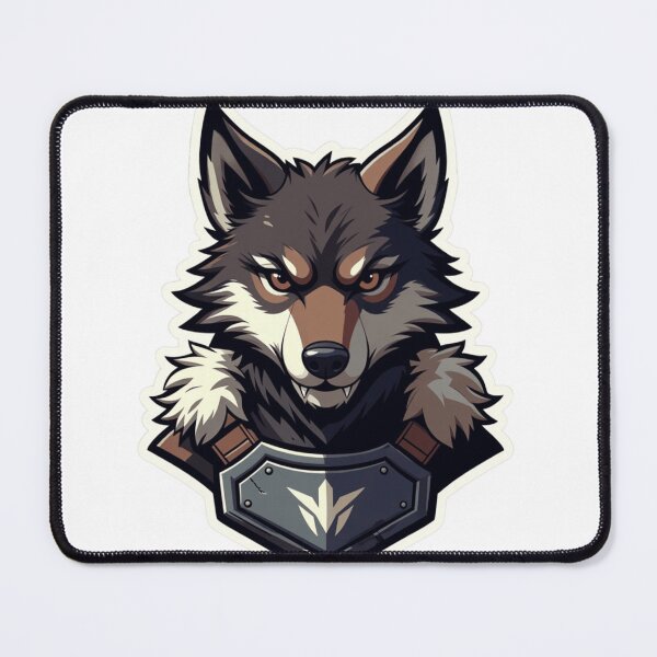 Item preview, Wolf Warrior – Battle Royale Tactical Gaming Sticker Design designed and sold by Berouita studio .