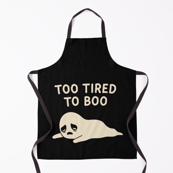 Item preview, Too Tired to Boo Cute Ghost Shirt designed and sold by dailycassim.
