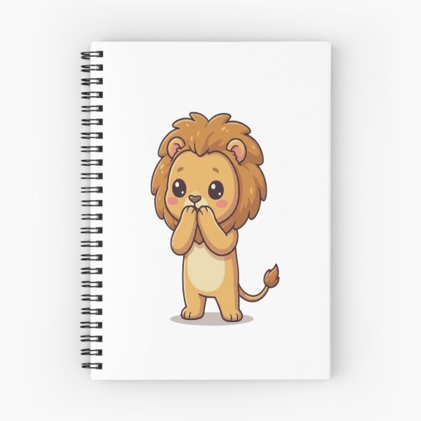 Item preview, Kawaii Surprised Lion Oh My designed and sold by Ella_Sketch.