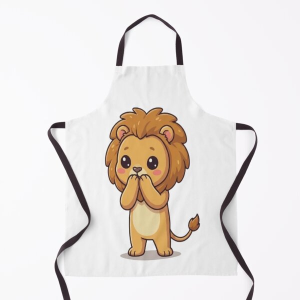 Item preview, Kawaii Surprised Lion Oh My designed and sold by Ella_Sketch.
