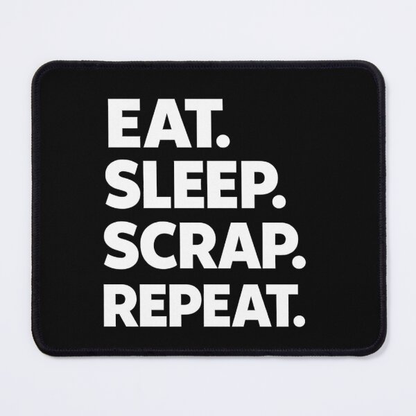Item preview, Eat. Sleep. Scrap. Repeat. – Bold Scrapbooking Quote Design designed and sold by blankTeeShirt.