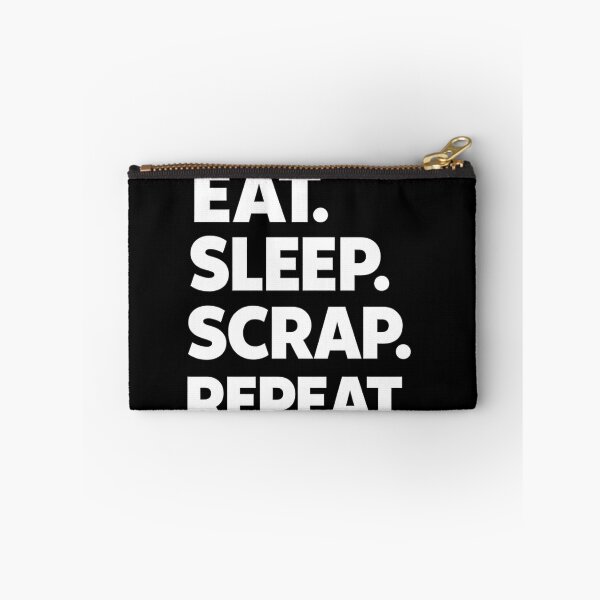 Item preview, Eat. Sleep. Scrap. Repeat. – Bold Scrapbooking Quote Design designed and sold by blankTeeShirt.