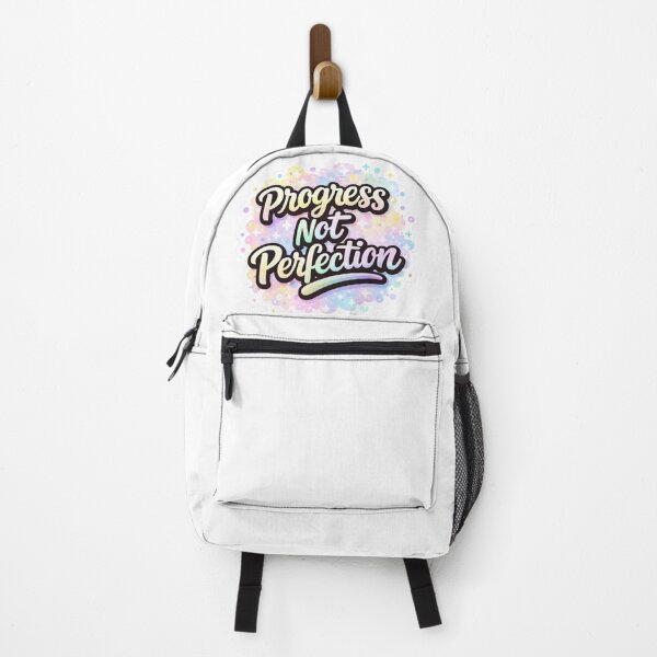 Item preview, Progress Not Perfection Sticker – Motivational Aesthetic Quote Design designed and sold by Dasts Cart.