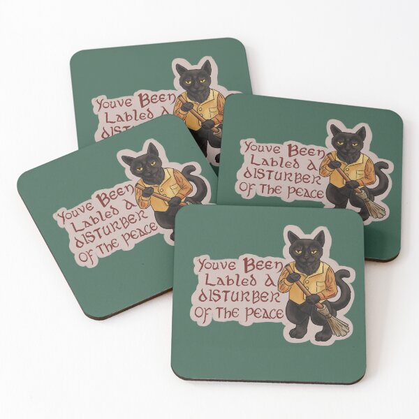 Item preview, Labled a disturber of the peace designed and sold by Made-by-Anxiety.