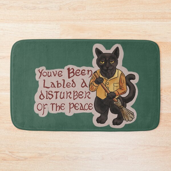 Item preview, Labled a disturber of the peace designed and sold by Made-by-Anxiety.