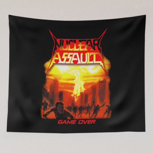 Item preview, Nuclear Assault Game Over 1986 Classic US Thrash Metal  designed and sold by Cuatesta store.