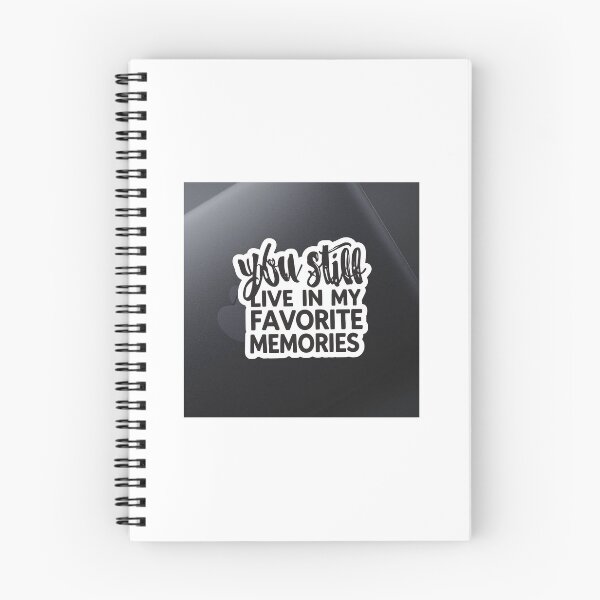 Item preview, You Still Live in My Favorite Memories – Minimalist Emotional Quote” designed and sold by jojoilustra.