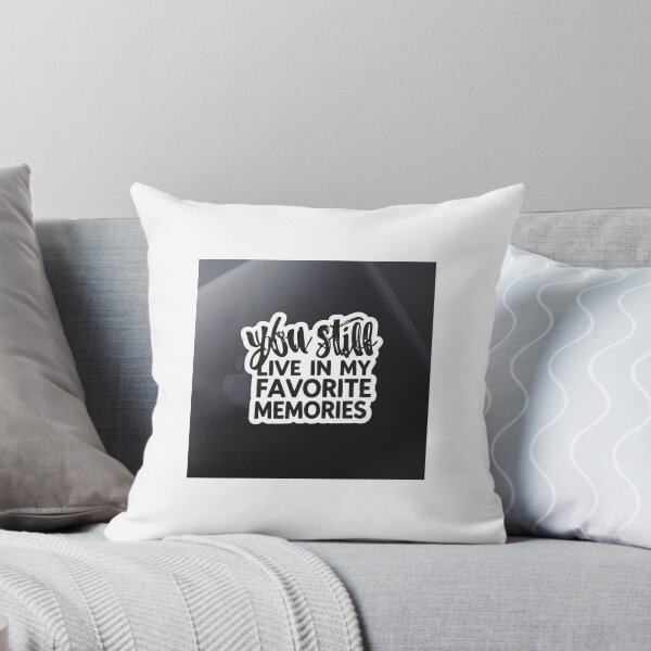 Item preview, You Still Live in My Favorite Memories – Minimalist Emotional Quote” designed and sold by jojoilustra.
