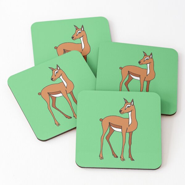 Item preview, Adorable Animals Series Handdrawn Minimalist Illustration - Bambi designed and sold by SWSandraWechner.