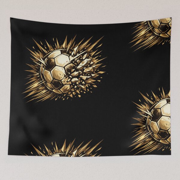 Item preview, Exploding Soccer Ball Graphic – Street Football Burst Design designed and sold by JonelCrafts.