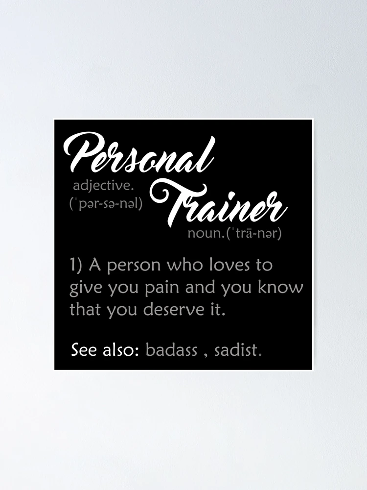 Definition of A Personal Trainer