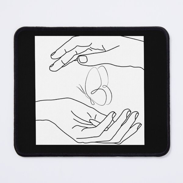 Item preview, Mystical Hands and Butterfly - Dark Edition designed and sold by AuraLoft.