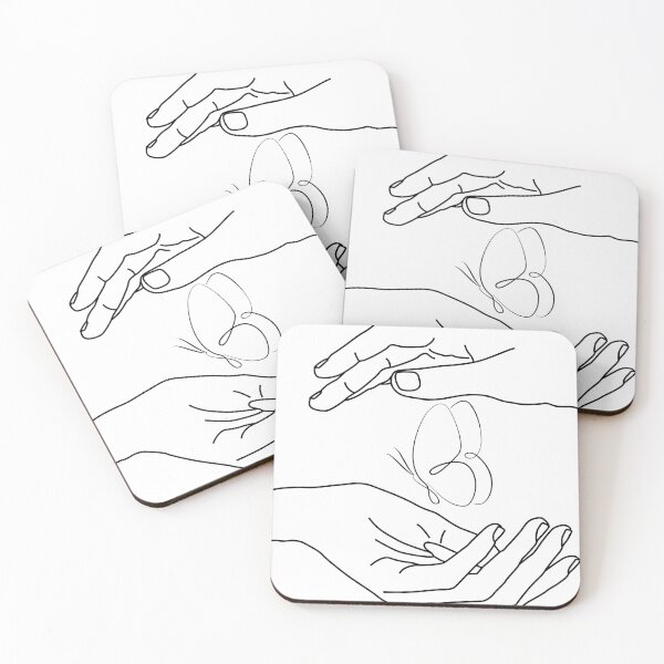 Item preview, Mystical Hands and Butterfly - Dark Edition designed and sold by AuraLoft.