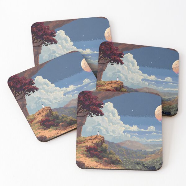 Item preview, Woman Retro Pixel Art 8Bit Illustration Aesthetic Landscapes  designed and sold by ART ATTACK ZONE.