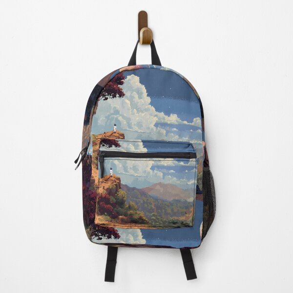 Item preview, Woman Retro Pixel Art 8Bit Illustration Aesthetic Landscapes designed and sold by ART ATTACK ZONE.