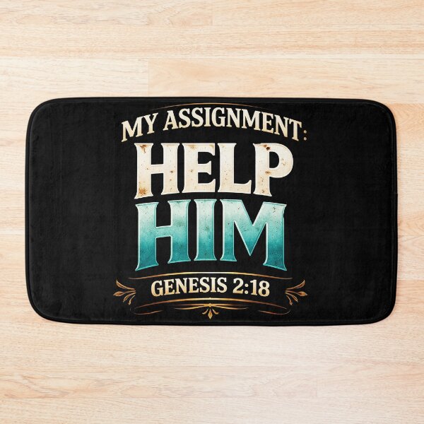 Item preview, My Assignment Help Him Genesis 2:18 Christian Faith designed and sold by CallDesign.