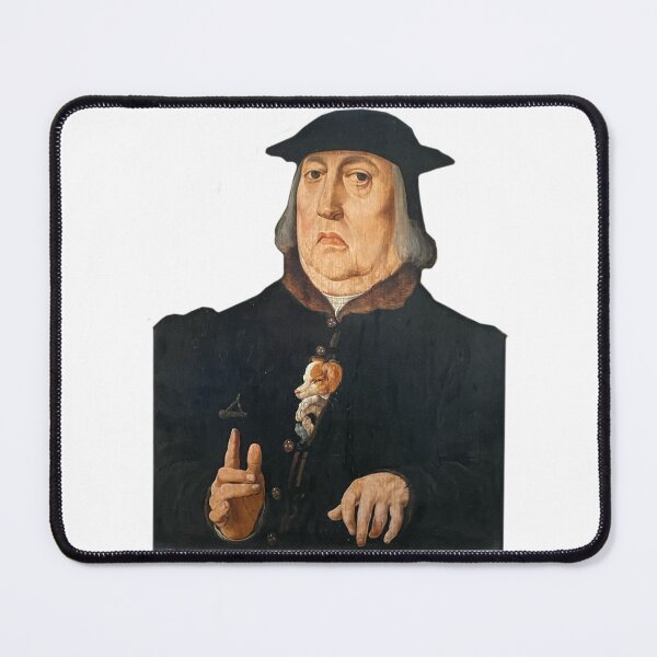 Item preview, Medieval man with mischievous dog designed and sold by fun medieval.