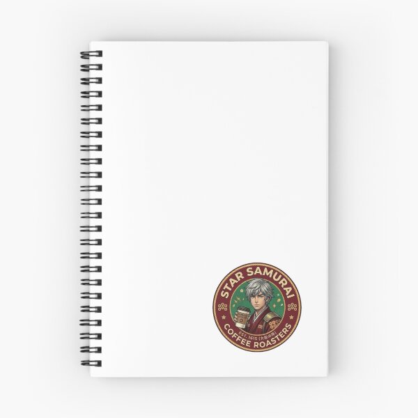 Item preview, Star Samurai Coffee Roasters - Japanese Warrior Emblem designed and sold by StudioShizuku.