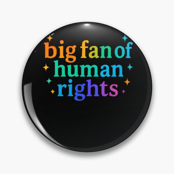 Item preview, Big Fan Of Human Rights Equality Blooms Everywhere Colorful motivatoinal saying designed and sold by SkeletonsDanger.